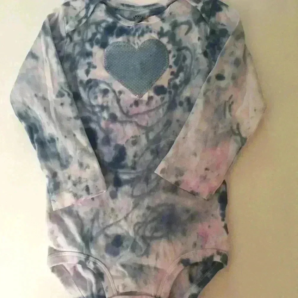 New tie dyed onesie